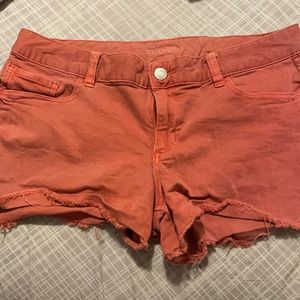 Maurice’s “Tomato” Denim Shorts